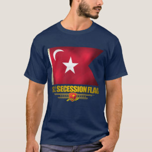T-shirt Drapeau de secession de la Caroline du Sud
