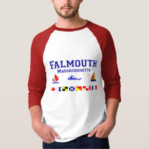 T-shirt Drapeau de signal de Falmouth mA