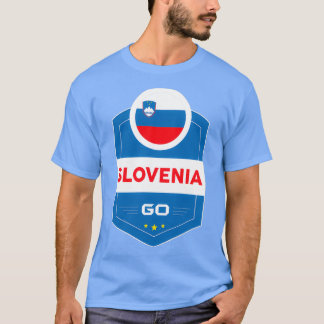 T-SHIRT DRAPEAU DE SLOVÉNIE