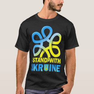 T-shirt Drapeau de soutien à l'Ukraine Anti-Poutine Dire n