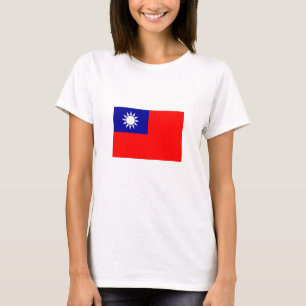 T-shirt Drapeau de Taïwan