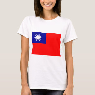 T-shirt Drapeau de Taïwan