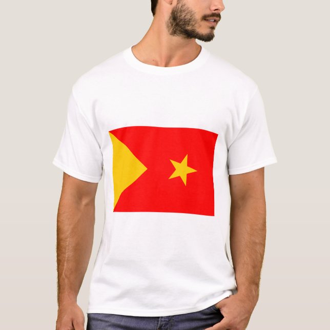 T-shirt Drapeau de Tigray (Devant)