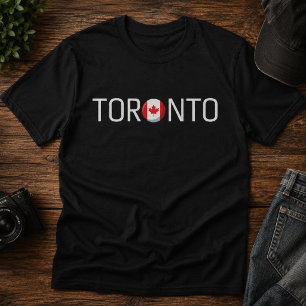 T-shirt Drapeau de Toronto Canada