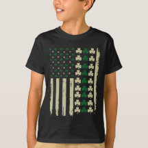 Drapeau de trèfle irlandais American Retro Shamroc