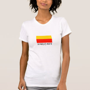 T-shirt Drapeau de Varsovie "WARSZAWA"
