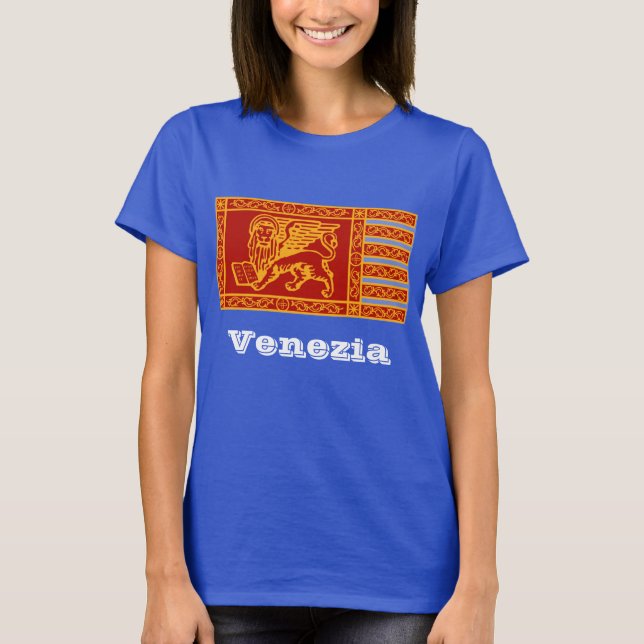T-shirt Drapeau de Venise (Devant)