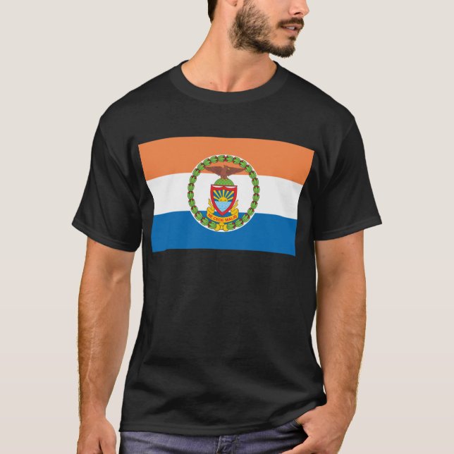 T-shirt Drapeau de ville de Bronx (Devant)