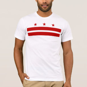 T-shirt Drapeau de Washington DC