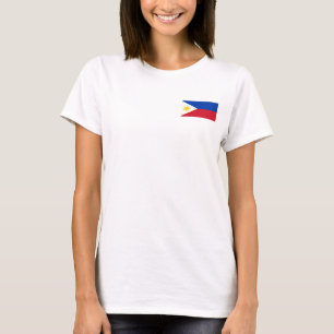 T-shirt Drapeau de Zip Jogger en polaire féminin des Phili