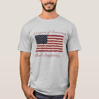 T-shirt Drapeau déchiré America 250 : Que se passe-t-il