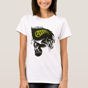 T-shirt Drapeau déchiré en lambeaux par capitaliste