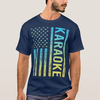 T-shirt Drapeau dégradant 02 Karaoké