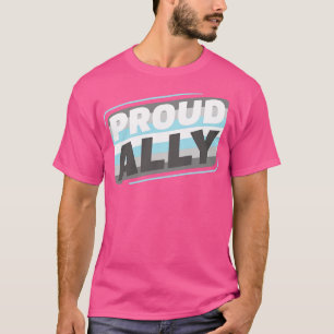 T-shirt Drapeau Demiboy Demisexual Fier Ally LGBT Demiboy