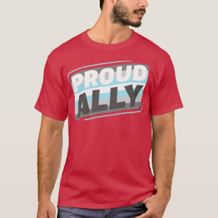 T-shirt Drapeau Demiboy Demisexual Fier Ally LGBT Demiboy