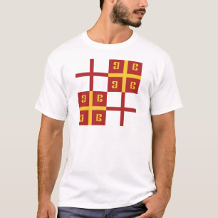 T-shirt Drapeau d'empire bizantin