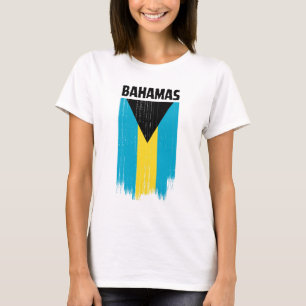 T-shirt Drapeau des Bahamas