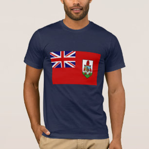 T-shirt Drapeau des Bermudes
