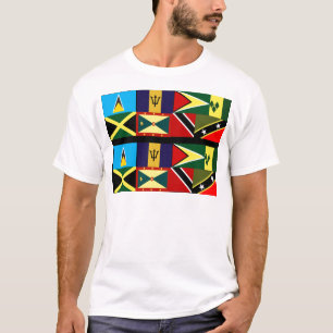 T-shirt Drapeau des Caraïbes - chaussures