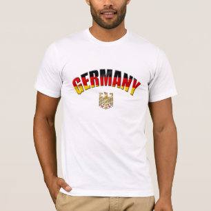T-shirt Drapeau des chemises et des cadeaux allemands de