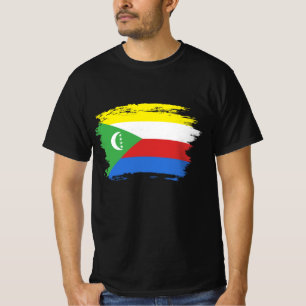 T-shirt Drapeau des Comores