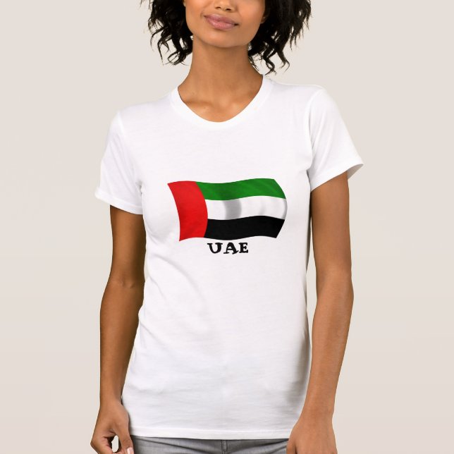 T-shirt Drapeau des Émirats arabes unis (Devant)