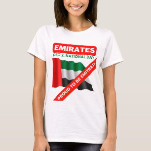 T-shirt Drapeau des Émirats arabes unis patriotique