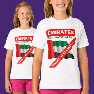 T-shirt Drapeau des Émirats arabes unis patriotique