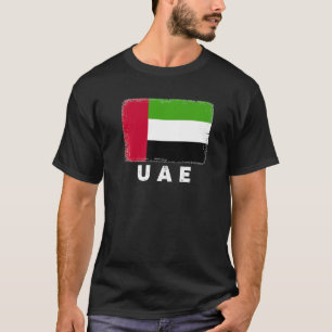 T-shirt Drapeau des Émirats arabes unis Soutenir le peupl