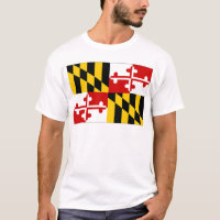 Drapeau des Etats-Unis le Maryland