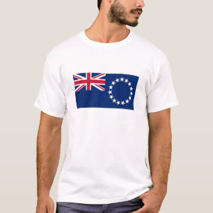 T-shirt Drapeau des Îles Cook