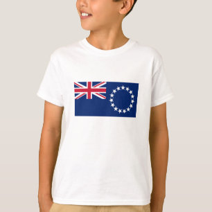 T-shirt Drapeau des Îles Cook