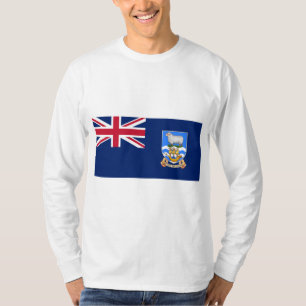 T-shirt Drapeau des îles Falkland (Territoire britannique)
