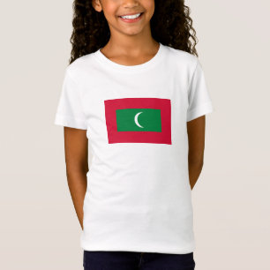 T-Shirt Drapeau des Maldives