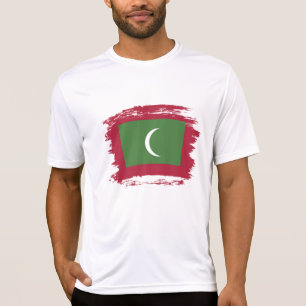 T-shirt Drapeau des Maldives