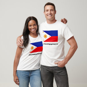 T-shirt Drapeau des Philippines, archipel,