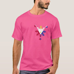 T-shirt Drapeau des Philippines Fierté des racines philipp