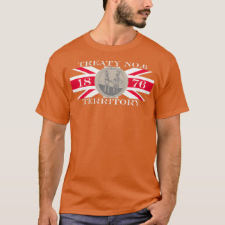 T-shirt Drapeau des Premières nations signataires du trait
