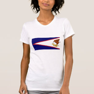 T-shirt Drapeau des Samoa américaines