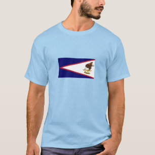 T-shirt Drapeau des Samoa américaines patriotiques