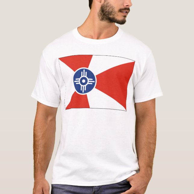 T-shirt Drapeau des TIC Wichita Kansas (Devant)