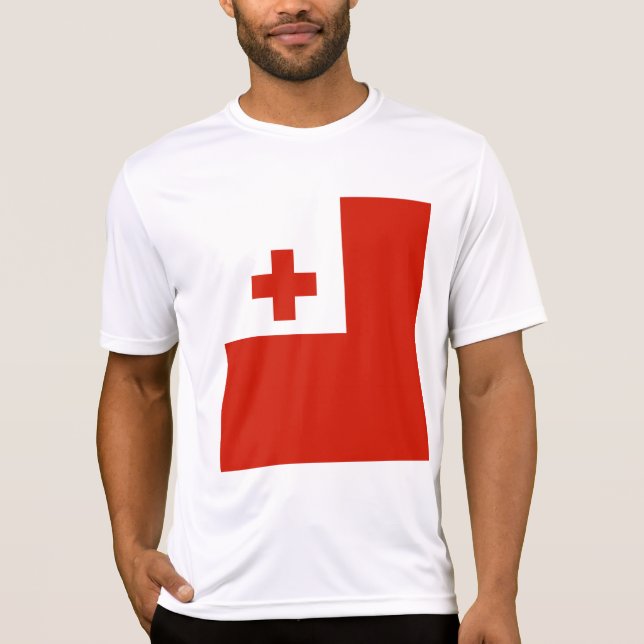 T-shirt Drapeau des Tonga (Devant)