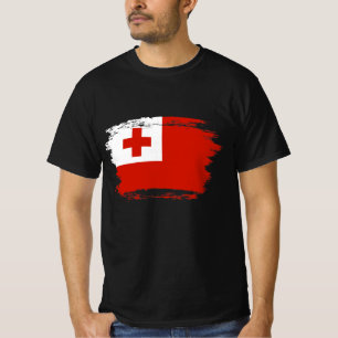 T-shirt Drapeau des Tonga