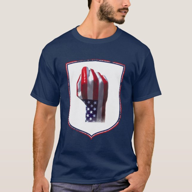 T-shirt Drapeau des USA (Devant)