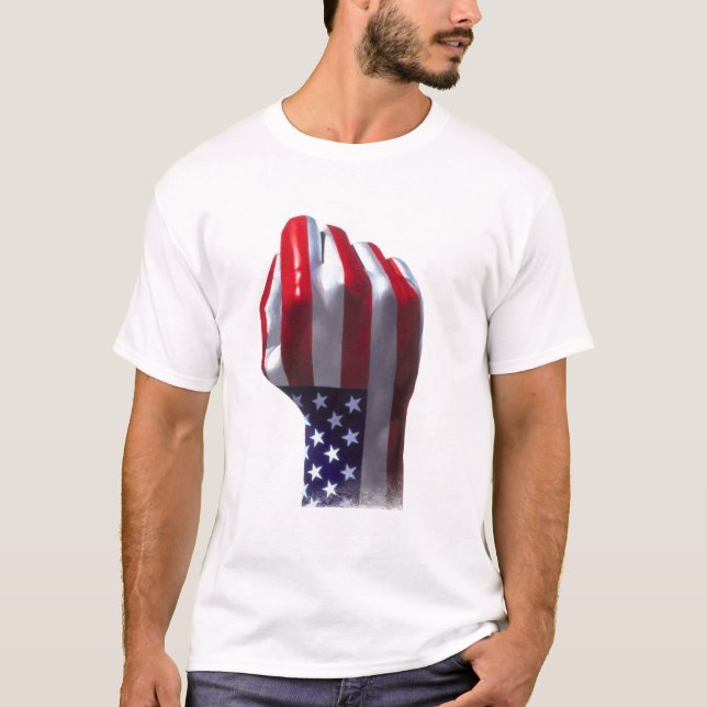 T-shirt Drapeau des USA (Devant)