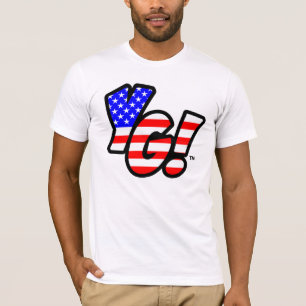 T-shirt Drapeau des USA - YG !