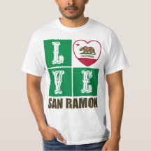 Drapeau d'État de Californie Coeur San Ramon