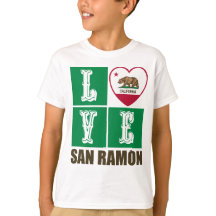 Drapeau d'État de Californie Coeur San Ramon