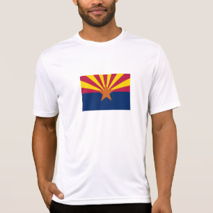 T-shirt Drapeau d'État de l'Arizona