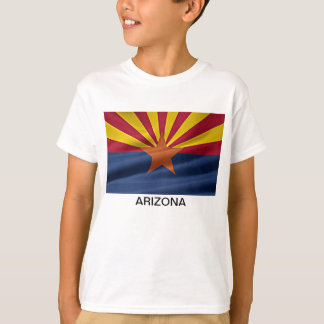 T-shirt Drapeau d'état de l'Arizona